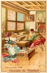 Enlumineur, 1458